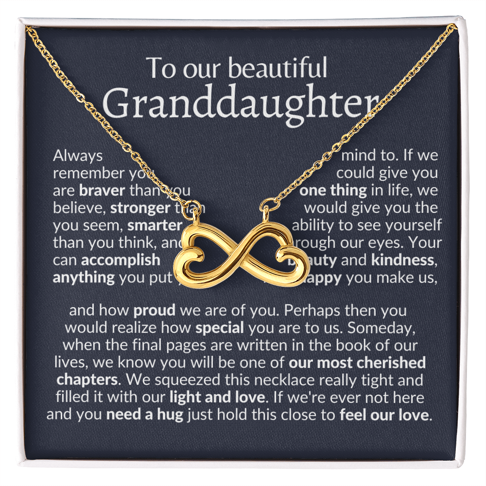To our granddaughter necklace | gift from grandparents