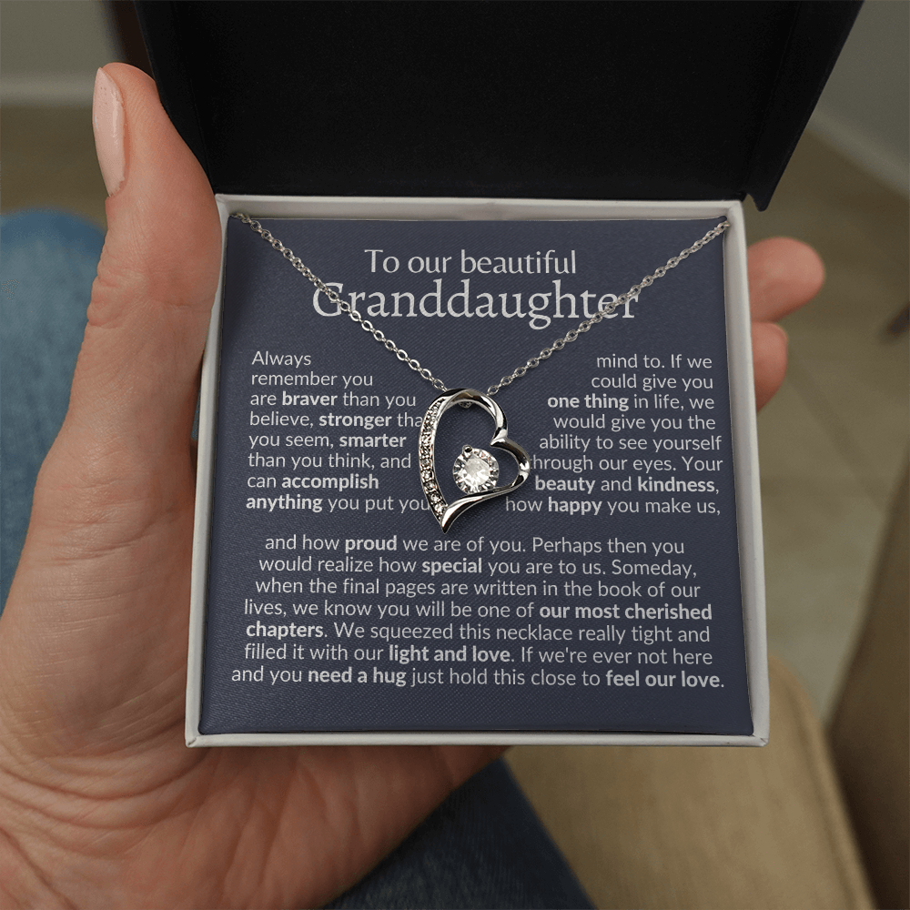 To our granddaughter necklace | gift from grandparents