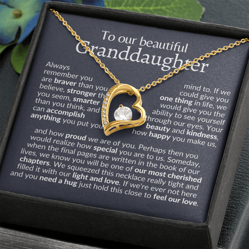 To our granddaughter necklace | gift from grandparents