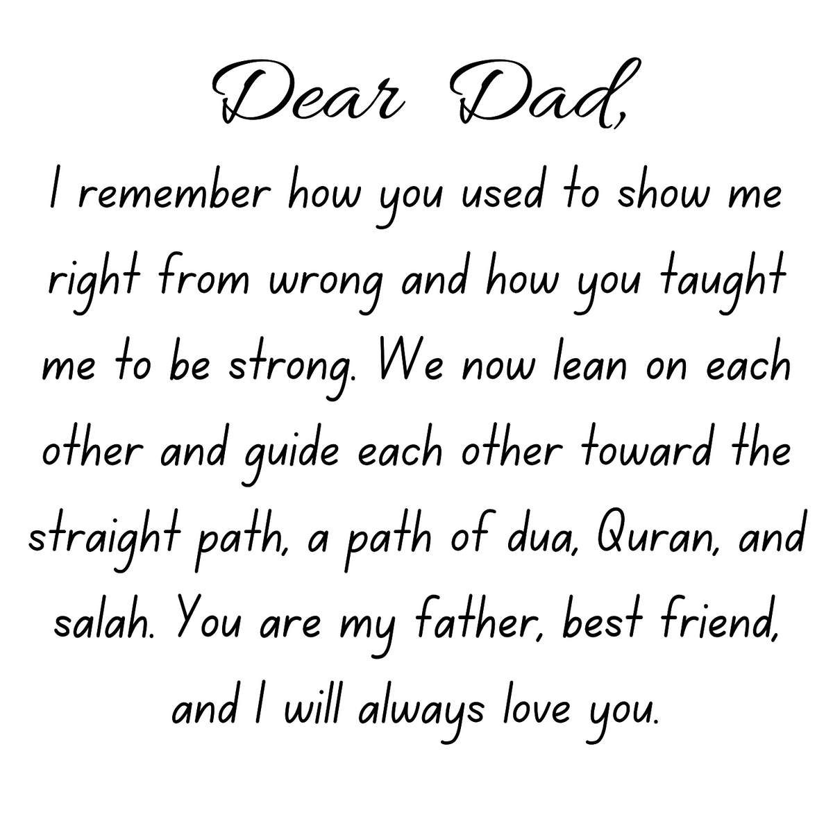 Father and Best Friend | Chronograph Watch for Dad with Engraved Message & Personalized Engraving