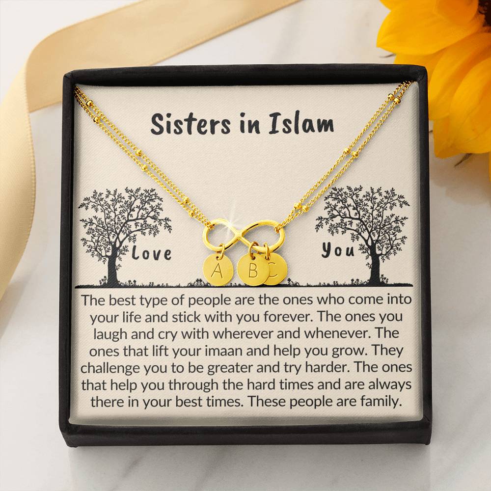 Sisters in Islam | sister in islam quotes gift, gift for muslim friend