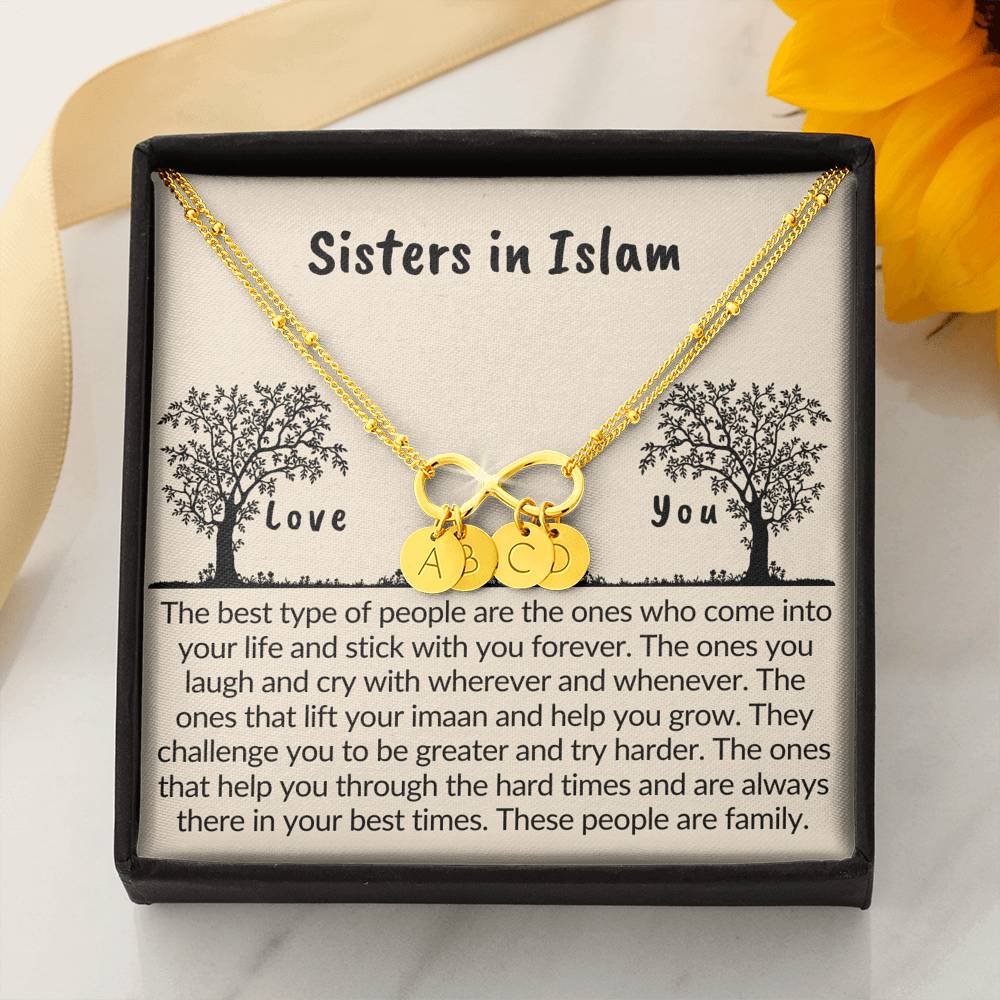 Sisters in Islam | sister in islam quotes gift, gift for muslim friend