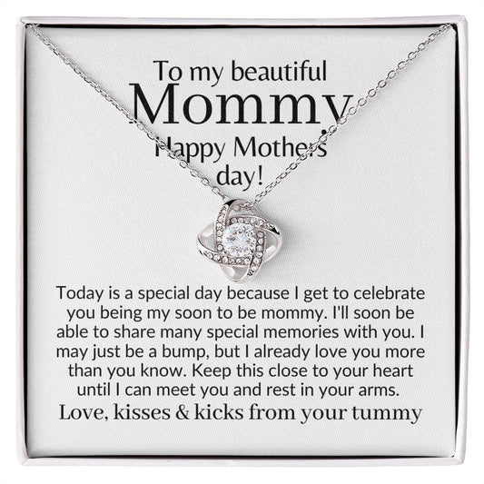to my mommy necklace from baby bump mother's day gift jewelry, mama to be, pregnant wife, pregnant mothers day, new mom mothers day, mom to be gift, Pregnant friend gift on mothers day, Baby boy girl on the way, mother's day gift ideas, mama you got this