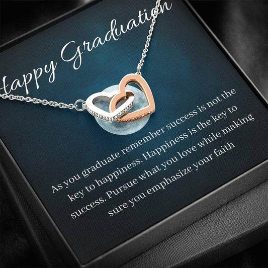 What You Love | Graduating necklace gift with letter card - MuslimwithMe