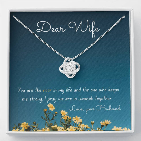 Noor | Gift for wife with letter card - MuslimwithMe