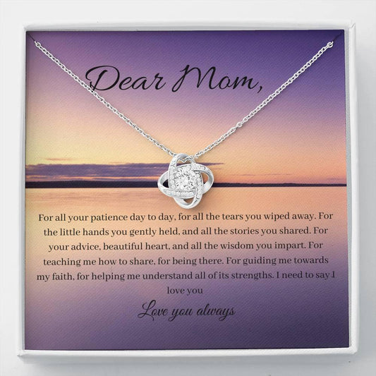 My Strength | Necklace gift with a Letter for Mom - MuslimwithMe