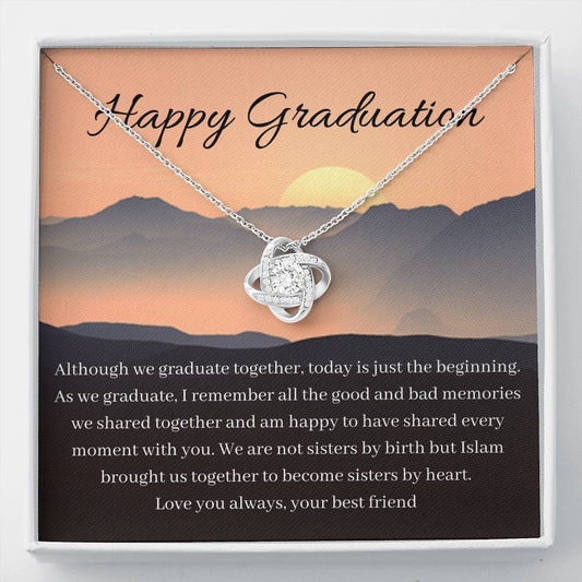Graduating Together | Graduating gift for best friend with letter card - MuslimwithMe
