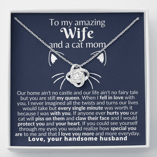 to my wife and a cat mom etsy