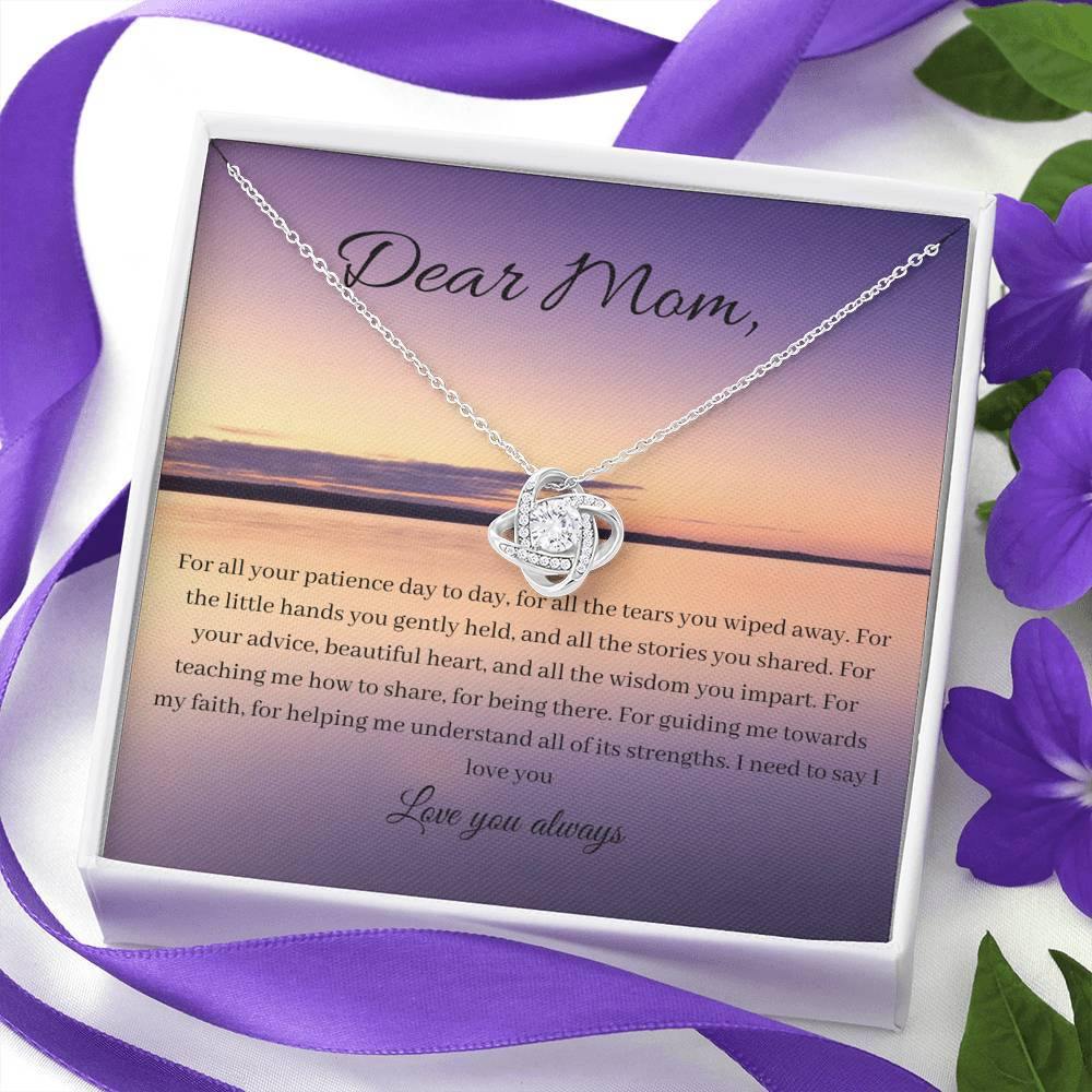My Strength | Necklace gift with a Letter for Mom