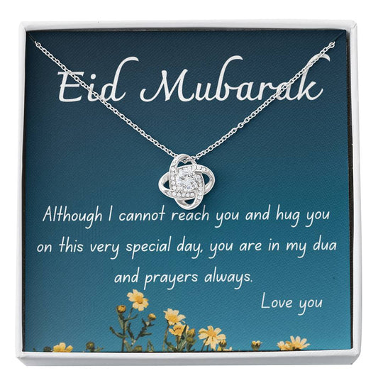Prayer and Dua | Necklace gift with meaningful message for Eid - MuslimwithMe