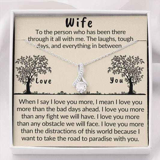 Wife | necklace gift for wife in Islam - MuslimwithMe