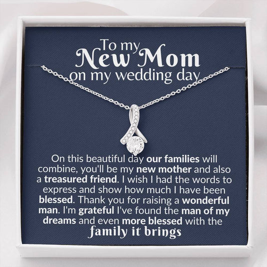 new mom on my wedding day