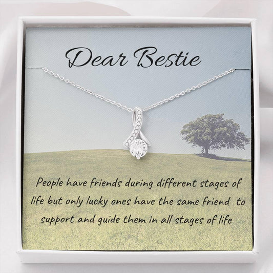 Forever Guide | Noor necklace for Friend with Letter card - MuslimwithMe