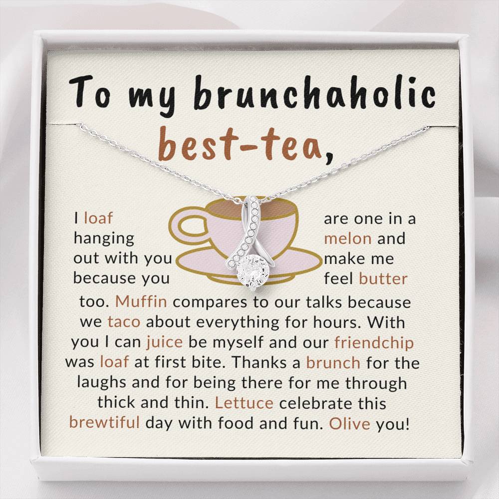 brunchaholic best- tea etsy gift