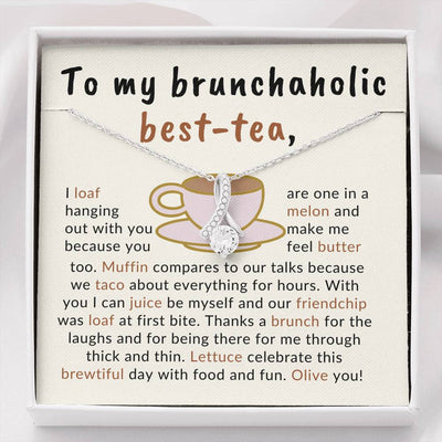 brunchaholic best- tea etsy gift