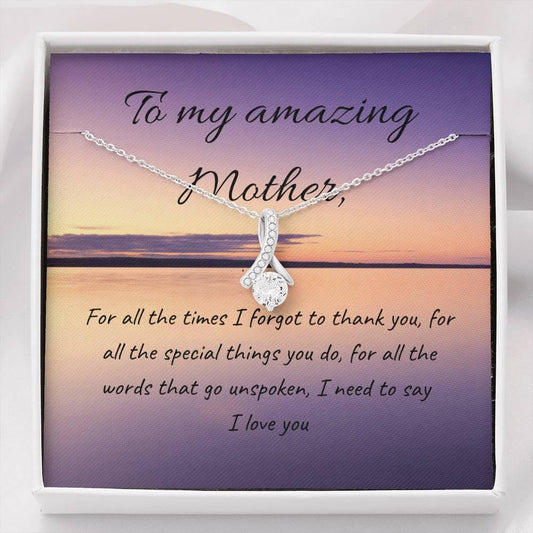 I Love You | Noor necklace for Mom - MuslimwithMe