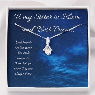Stars | Noor Necklace for Friend with Message card