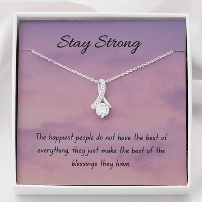 Blessing | Noor necklace for loved one with message