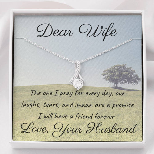 Friend forever | Noor Necklace Gift for Wife - MuslimwithMe