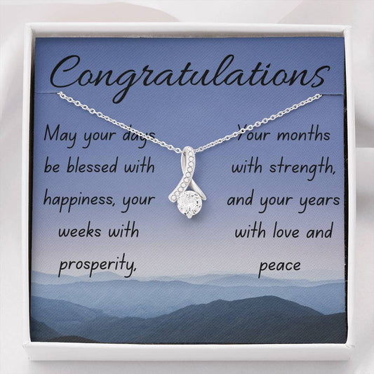 Jewelry Gift for daughter, friend, mom, or coworker, congratulations gift for celebration, holiday, and visiting gift, religious or wishing well gift for her - MuslimwithMe