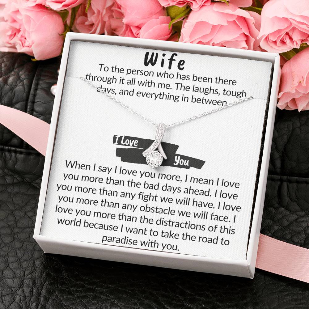 Necklace gift for Muslim wife | best gift for wife in islam