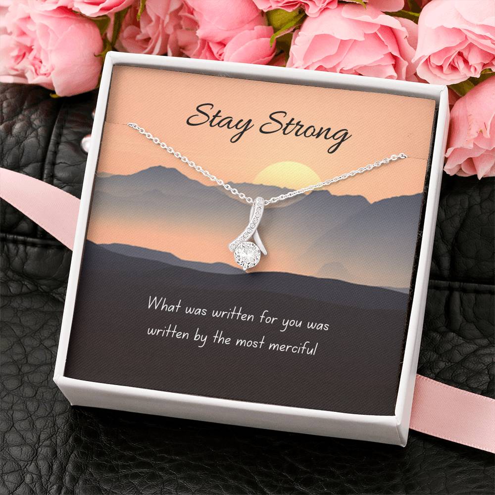 Written For You | Noor necklace for loved one with Letter