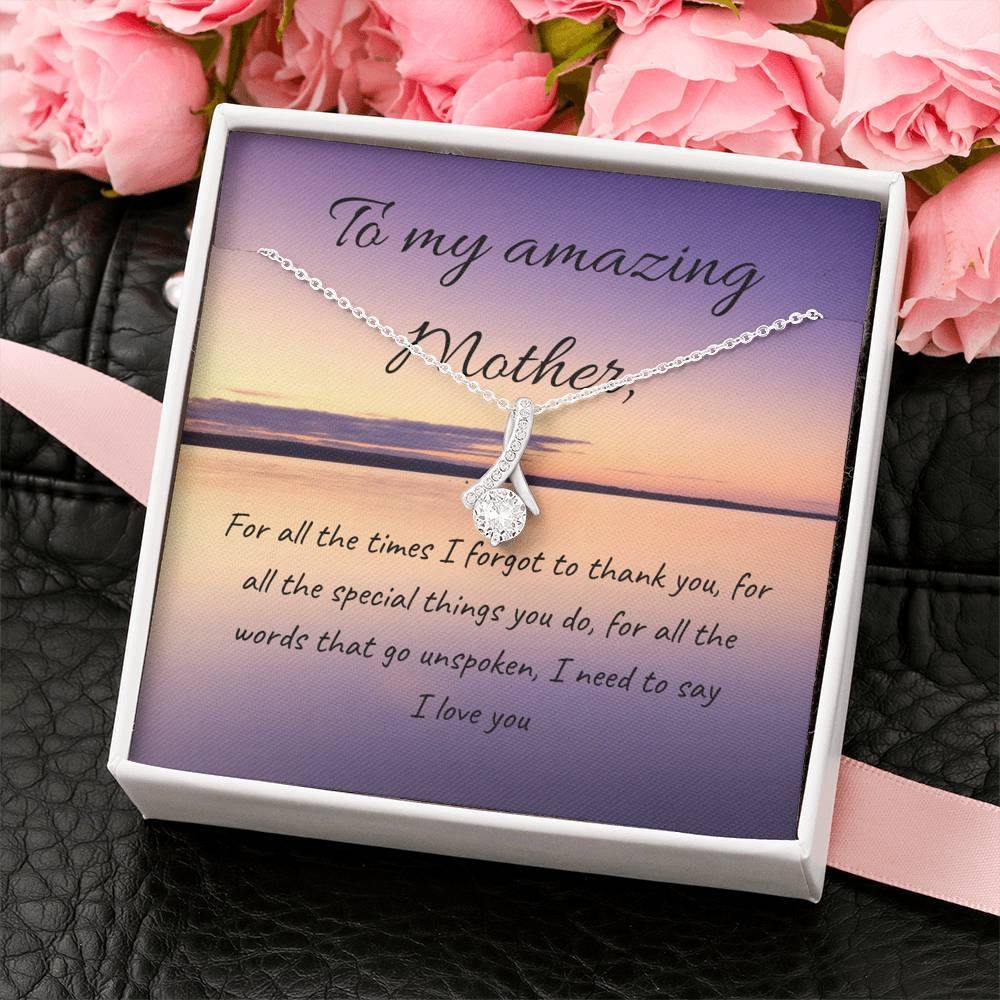 I Love You | Noor necklace for Mom