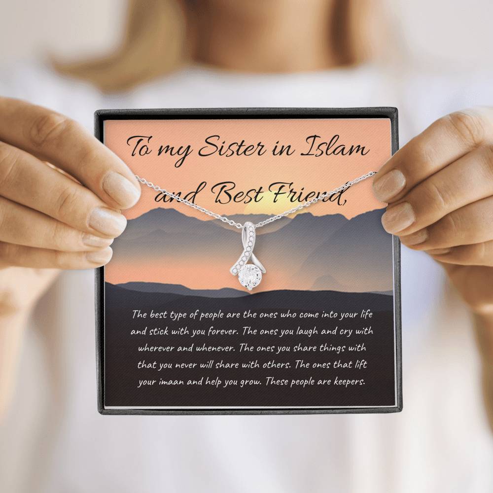 Keepers | Noor Necklace for Friend with Message Card