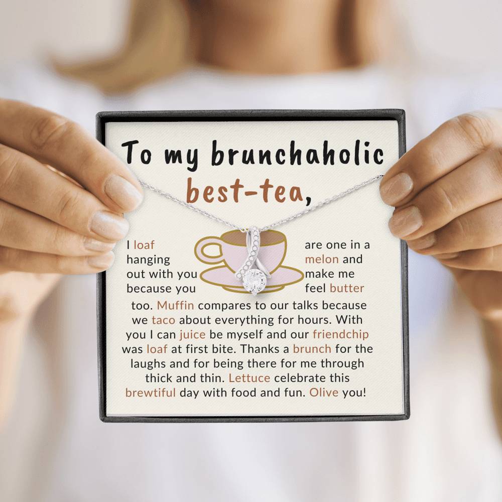 brunchaholic best- tea etsy gift