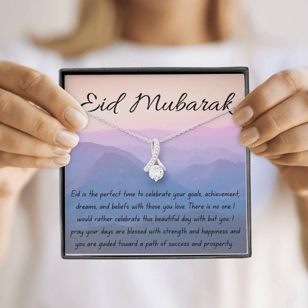 Celebrating Together | Noor necklace for Eid with message