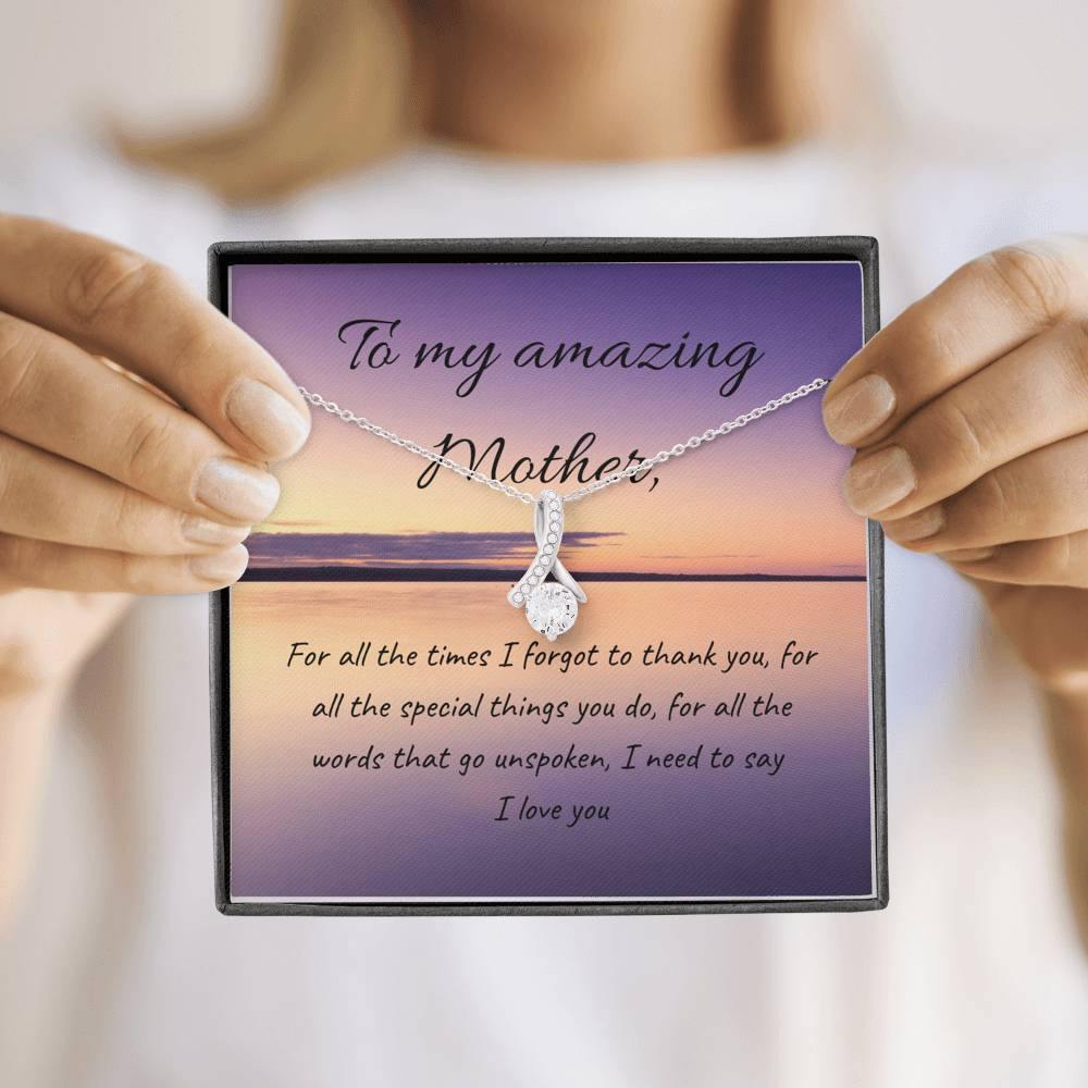 I Love You | Noor necklace for Mom