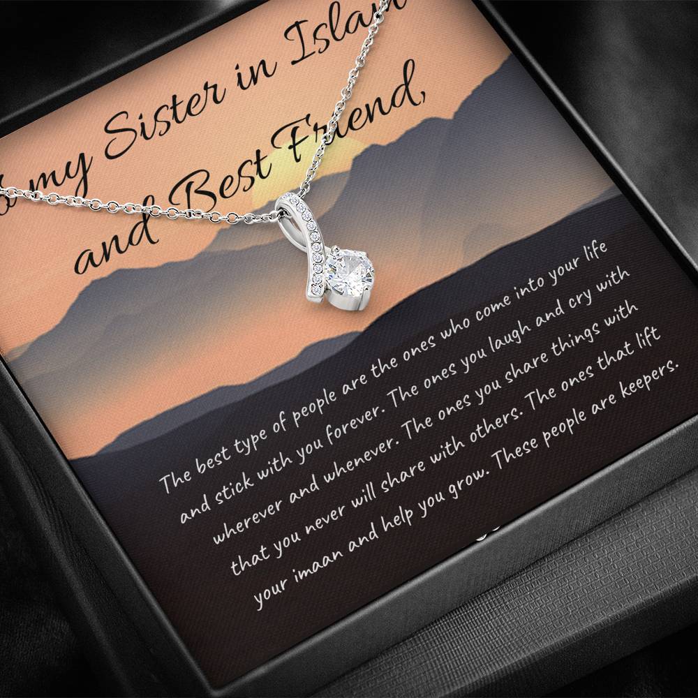 Keepers | Noor Necklace for Friend with Message Card