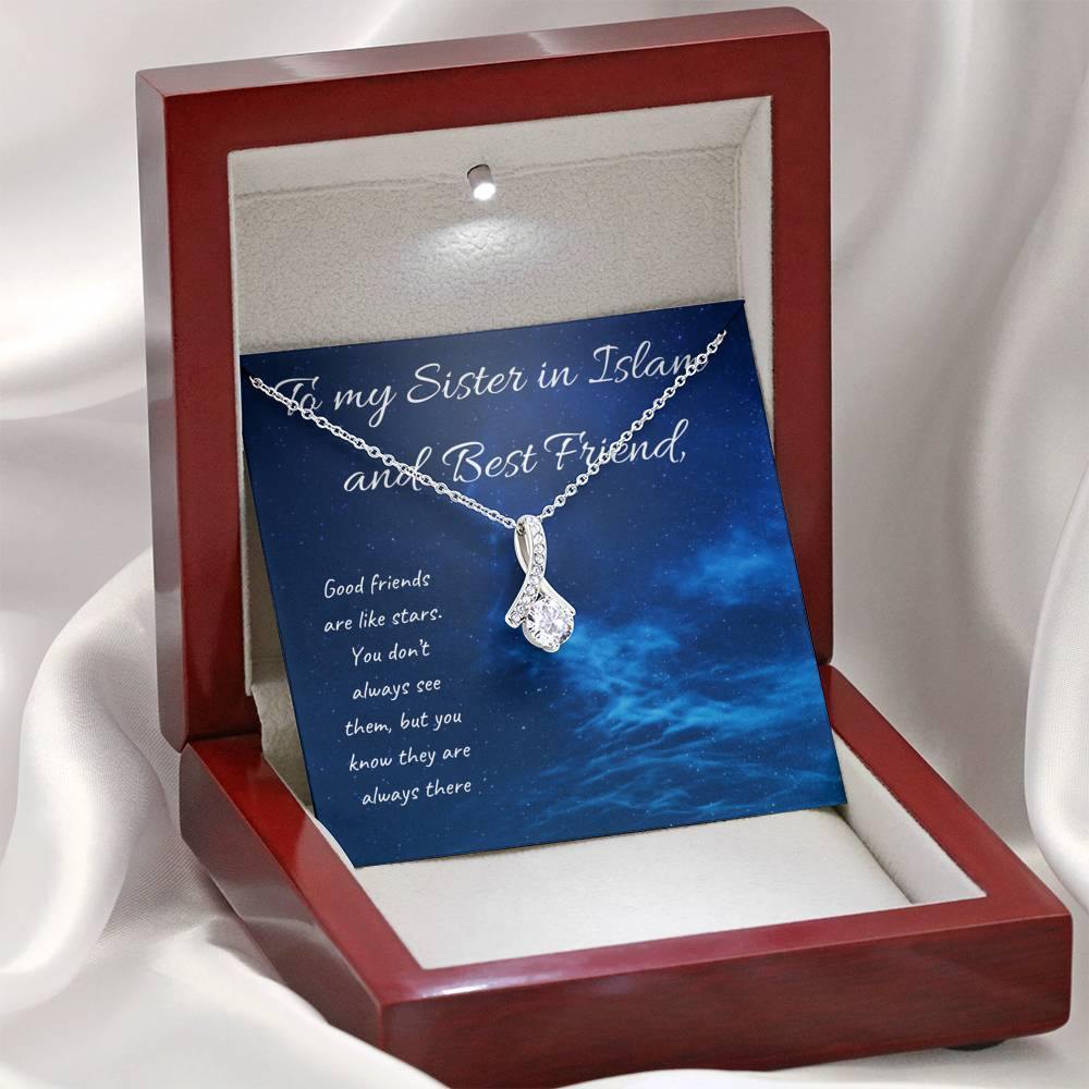 Always There | Noor Necklace for Friend with letter