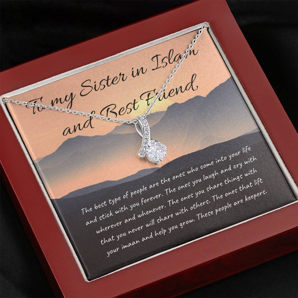 Keepers | Noor Necklace for Friend with Message Card