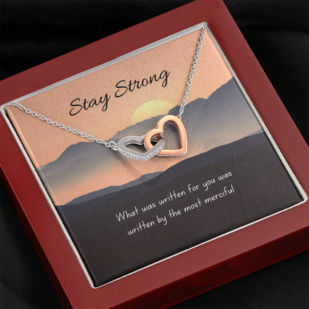 Written for You | Message card necklace gift for Eid Al Fitr, Eid Al Adha, graduations, or thank you