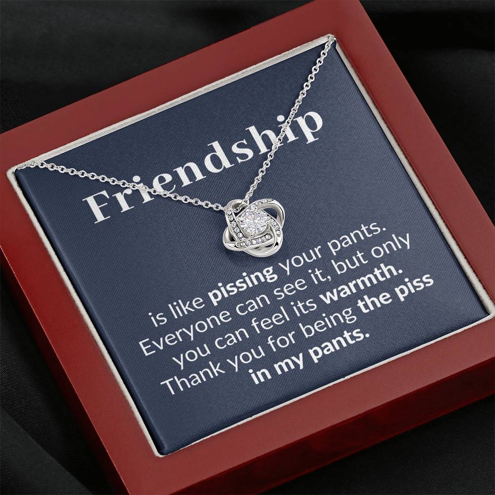 Friendship is like piss etsy